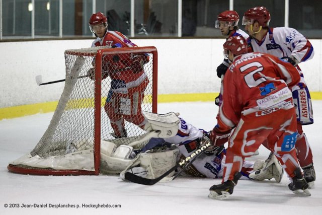 Photo hockey match Valence - Asnières le 21/12/2013