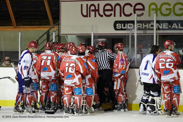 Photo hockey match Valence - Asnières le 21/12/2013