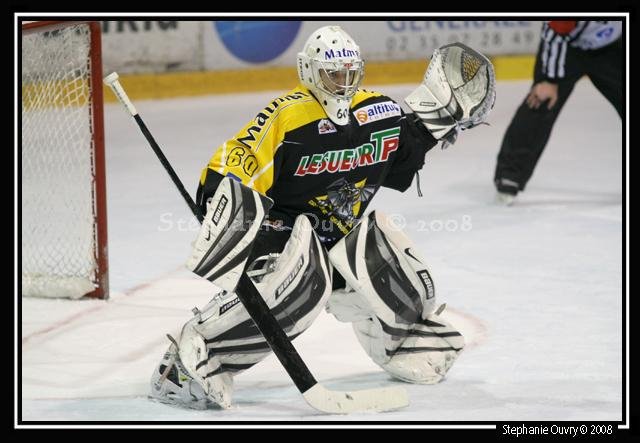 Photo hockey match Rouen - Amiens  le 06/12/2008