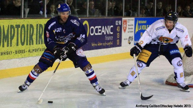 Photo hockey match Brest  - Chamonix  le 21/12/2013