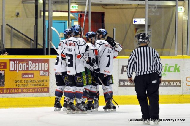 Photo hockey match Dijon  - Caen  le 23/12/2013
