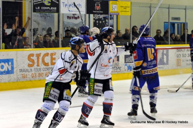 Photo hockey match Dijon  - Caen  le 23/12/2013