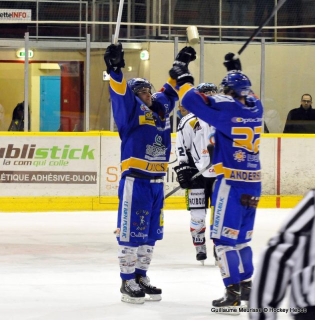 Photo hockey match Dijon  - Caen  le 23/12/2013