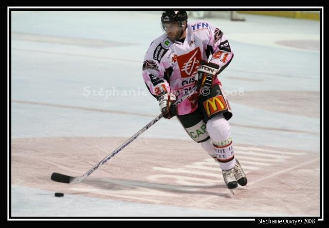 Photo hockey match Rouen - Amiens  le 06/12/2008