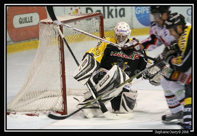Photo hockey match Rouen - Amiens  le 06/12/2008
