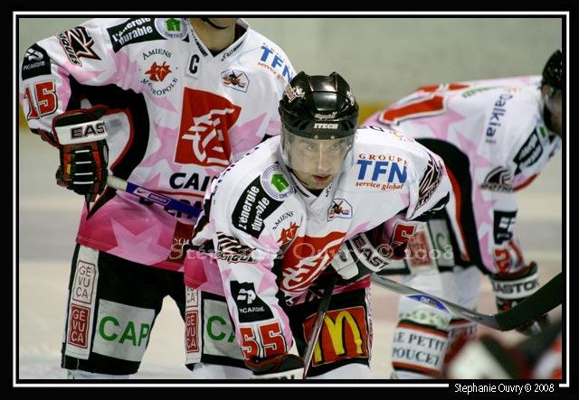 Photo hockey match Rouen - Amiens  le 06/12/2008