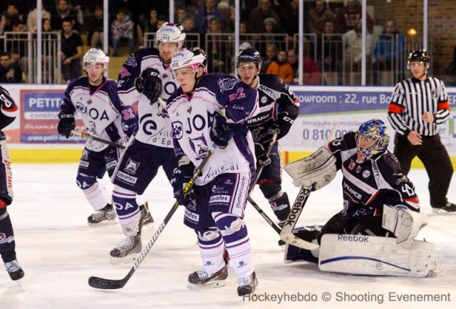 Photo hockey match Angers  - Epinal  le 23/12/2013