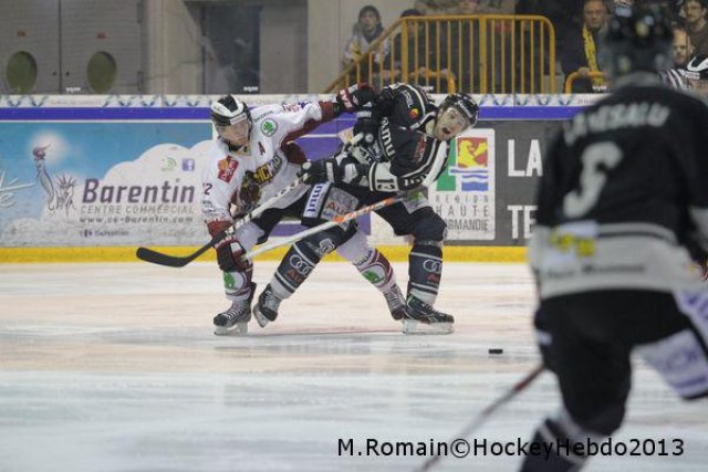 Photo hockey match Rouen - Morzine-Avoriaz le 23/12/2013