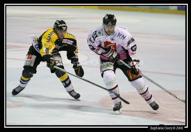 Photo hockey match Rouen - Amiens  le 06/12/2008