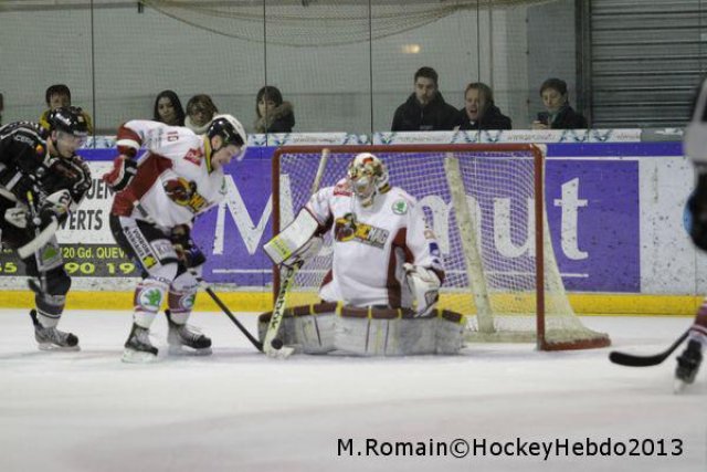 Photo hockey match Rouen - Morzine-Avoriaz le 23/12/2013