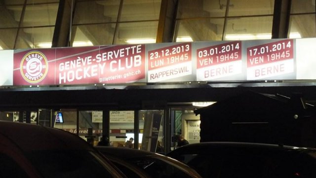 Photo hockey reportage LNA : Genève, une défaite qui fait mal