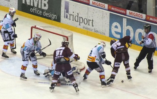 Photo hockey reportage LNA : Genève, une défaite qui fait mal
