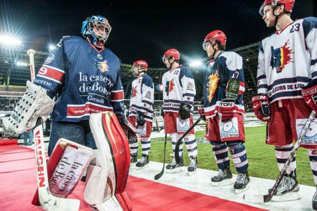 Photo hockey match Grenoble  - Briançon  le 22/12/2013