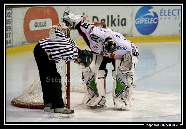 Photo hockey match Rouen - Amiens  le 06/12/2008