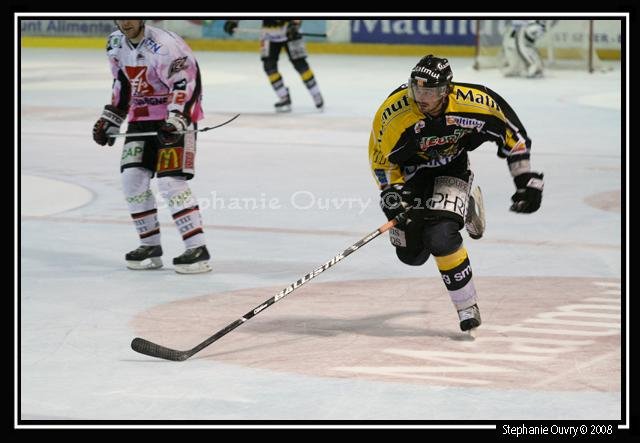 Photo hockey match Rouen - Amiens  le 06/12/2008