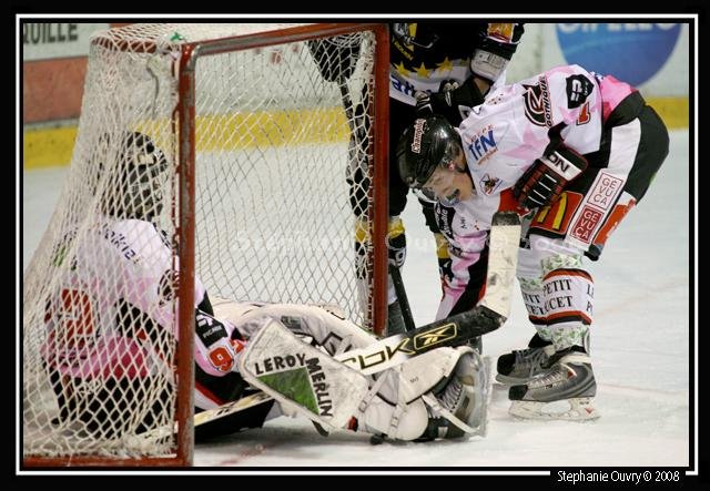 Photo hockey match Rouen - Amiens  le 06/12/2008