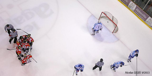 Photo hockey match Amiens  - Villard-de-Lans le 23/12/2013