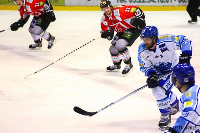Photo hockey match Amiens  - Villard-de-Lans le 23/12/2013