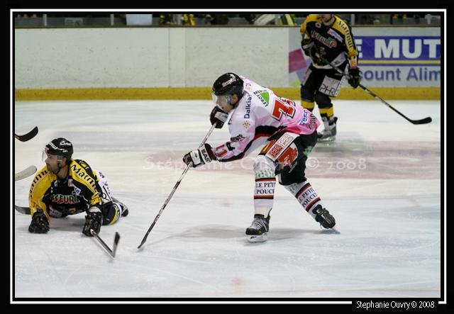 Photo hockey match Rouen - Amiens  le 06/12/2008