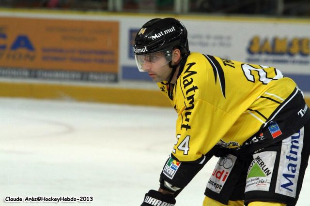 Photo hockey match Chamonix  - Rouen le 27/12/2013