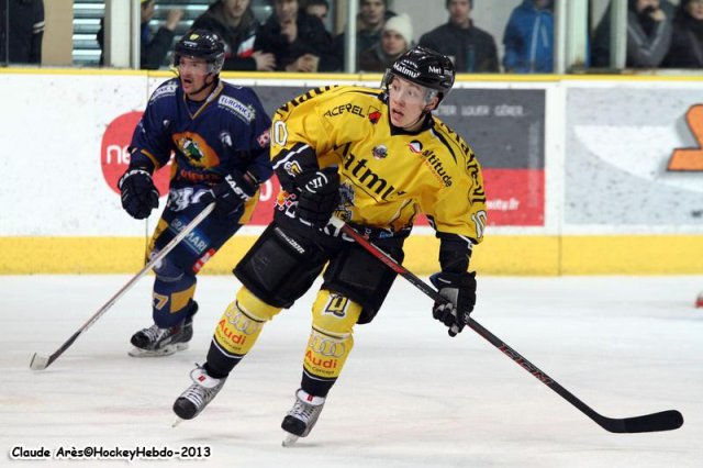 Photo hockey match Chamonix  - Rouen le 27/12/2013