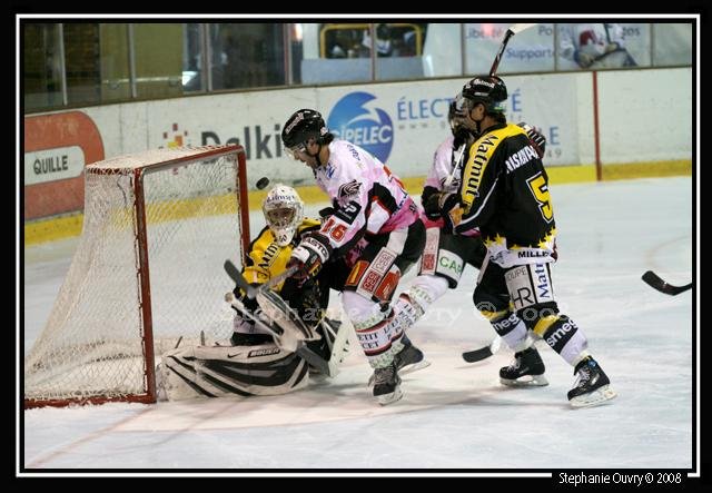Photo hockey match Rouen - Amiens  le 06/12/2008