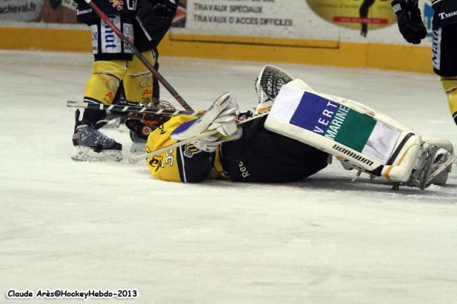 Photo hockey match Chamonix  - Rouen le 27/12/2013