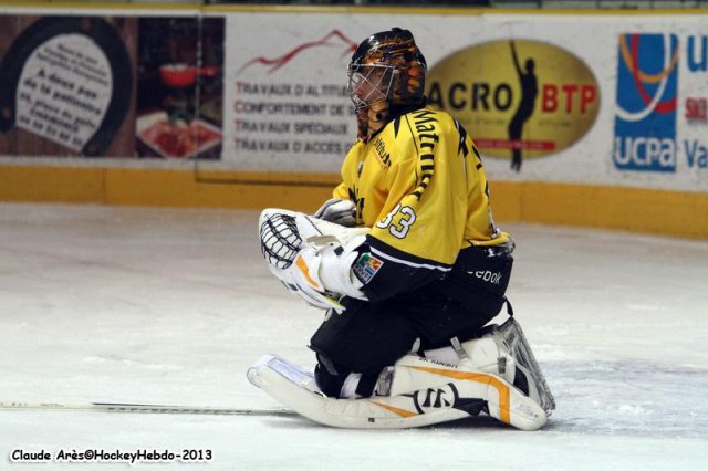 Photo hockey match Chamonix  - Rouen le 27/12/2013