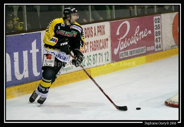 Photo hockey match Rouen - Amiens  le 06/12/2008
