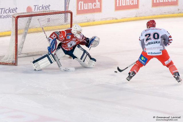 Photo hockey match Lyon - Cholet  le 28/12/2013