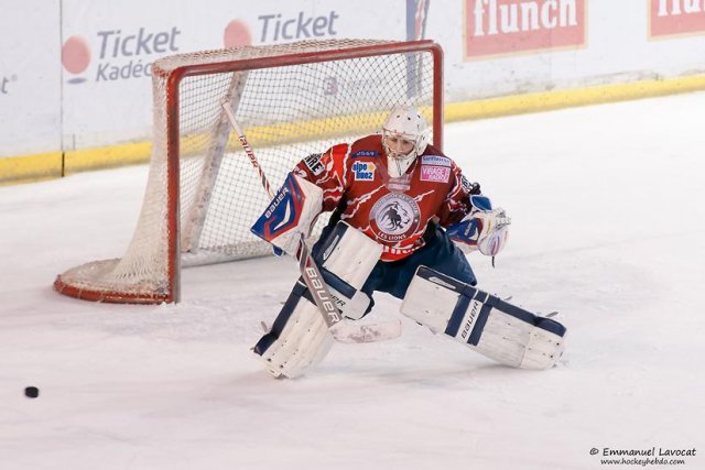 Photo hockey match Lyon - Cholet  le 28/12/2013