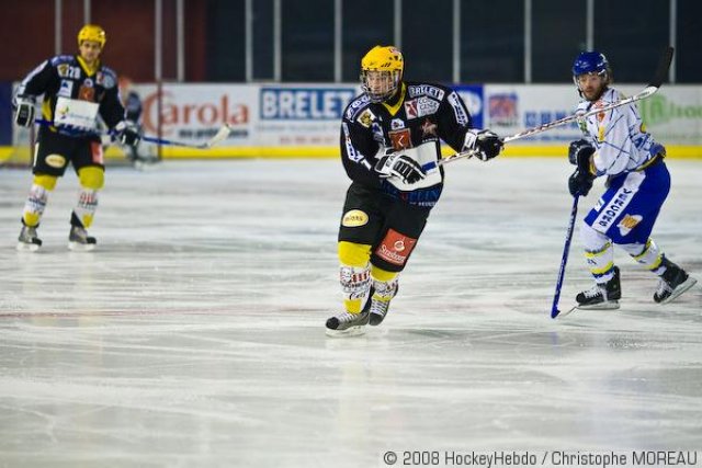 Photo hockey match Strasbourg  - Villard-de-Lans le 06/12/2008