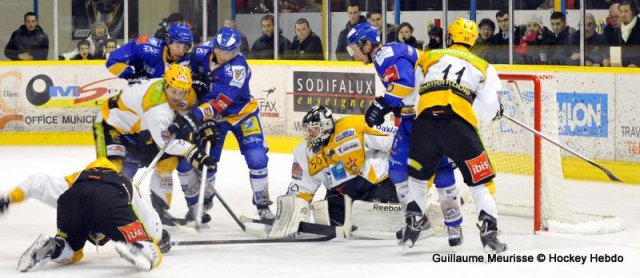 Photo hockey match Dijon  - Strasbourg  le 29/12/2013