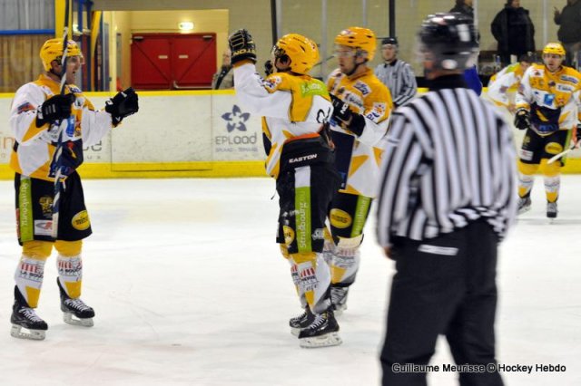 Photo hockey match Dijon  - Strasbourg  le 29/12/2013