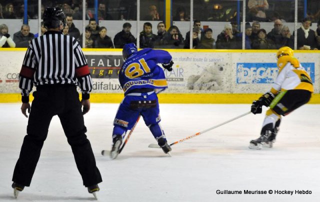 Photo hockey match Dijon  - Strasbourg  le 29/12/2013