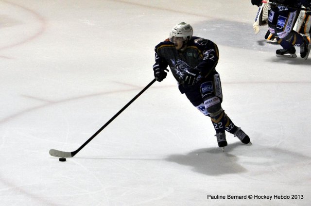 Photo hockey match Reims - Mulhouse le 28/12/2013