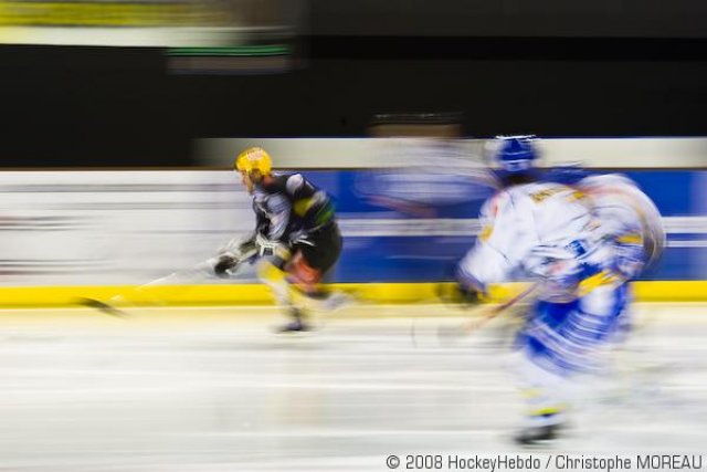 Photo hockey match Strasbourg  - Villard-de-Lans le 06/12/2008