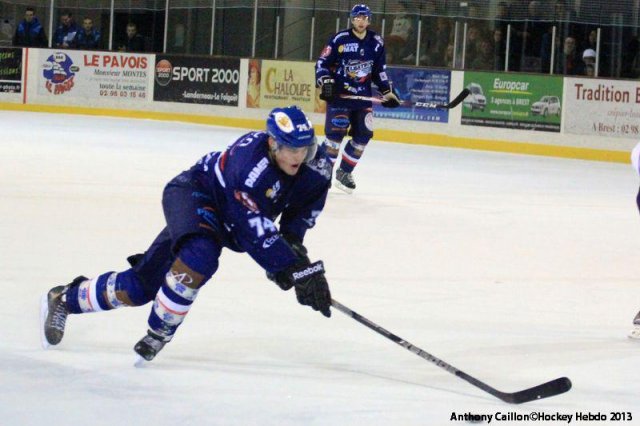 Photo hockey match Brest  - Epinal  le 29/12/2013