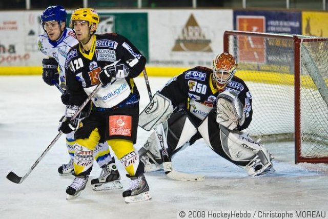 Photo hockey match Strasbourg  - Villard-de-Lans le 06/12/2008