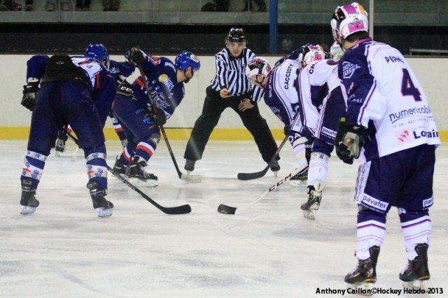 Photo hockey match Brest  - Epinal  le 29/12/2013