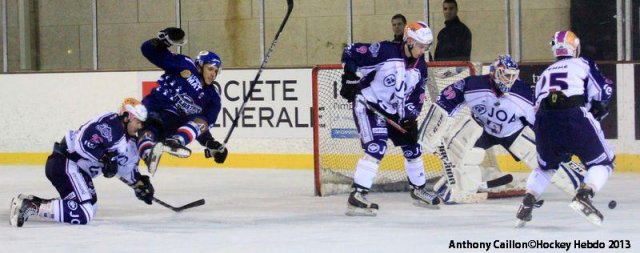 Photo hockey match Brest  - Epinal  le 29/12/2013
