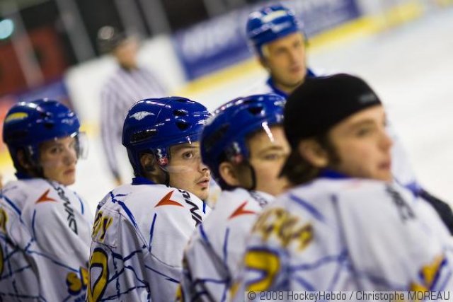 Photo hockey match Strasbourg  - Villard-de-Lans le 06/12/2008