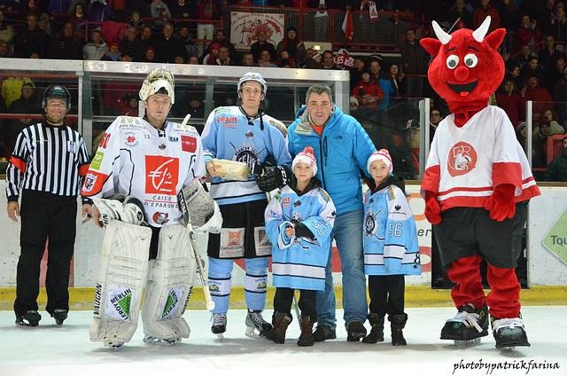 Photo hockey match Briançon  - Amiens  le 29/12/2013