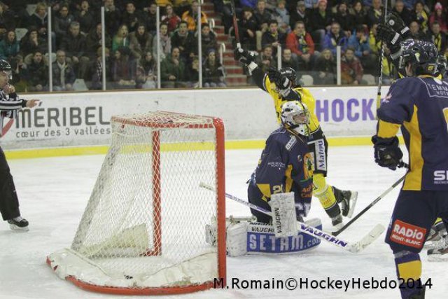 Photo hockey match Chamonix  - Rouen le 02/01/2014