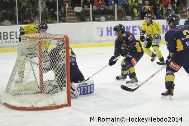 Photo hockey match Chamonix  - Rouen le 02/01/2014