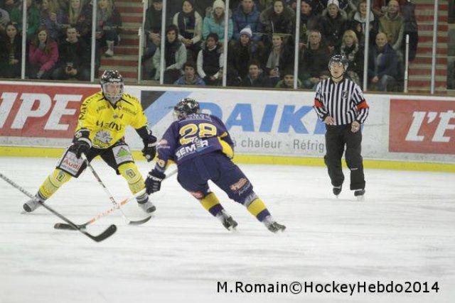 Photo hockey match Chamonix  - Rouen le 02/01/2014