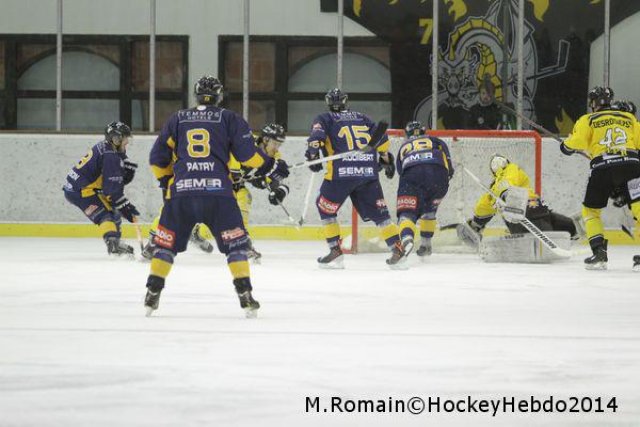 Photo hockey match Chamonix  - Rouen le 02/01/2014