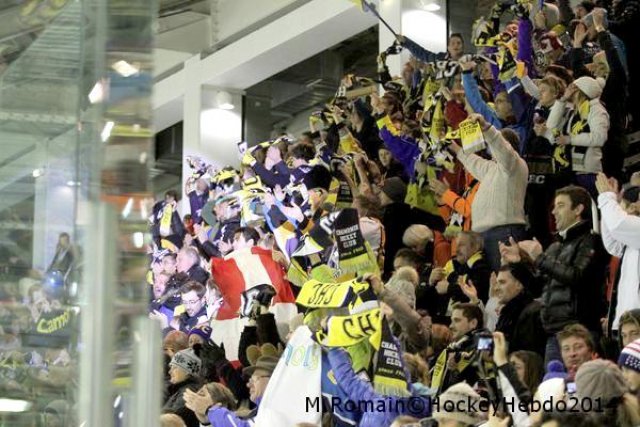 Photo hockey match Chamonix  - Rouen le 02/01/2014