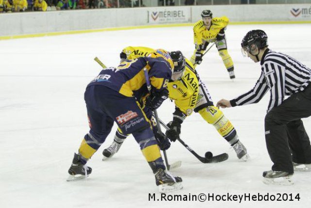 Photo hockey match Chamonix  - Rouen le 02/01/2014