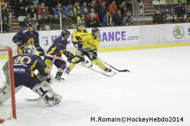 Photo hockey match Chamonix  - Rouen le 02/01/2014